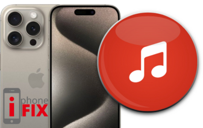 Επισκευή ηχείου iPhone 15 pro Max