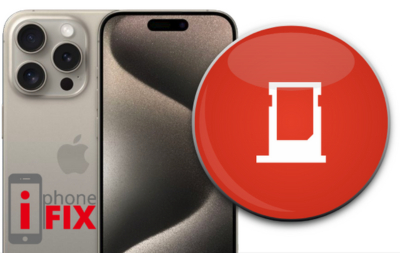 Αλλαγή θήκης κάρτας SIM iPhone 15 pro Max